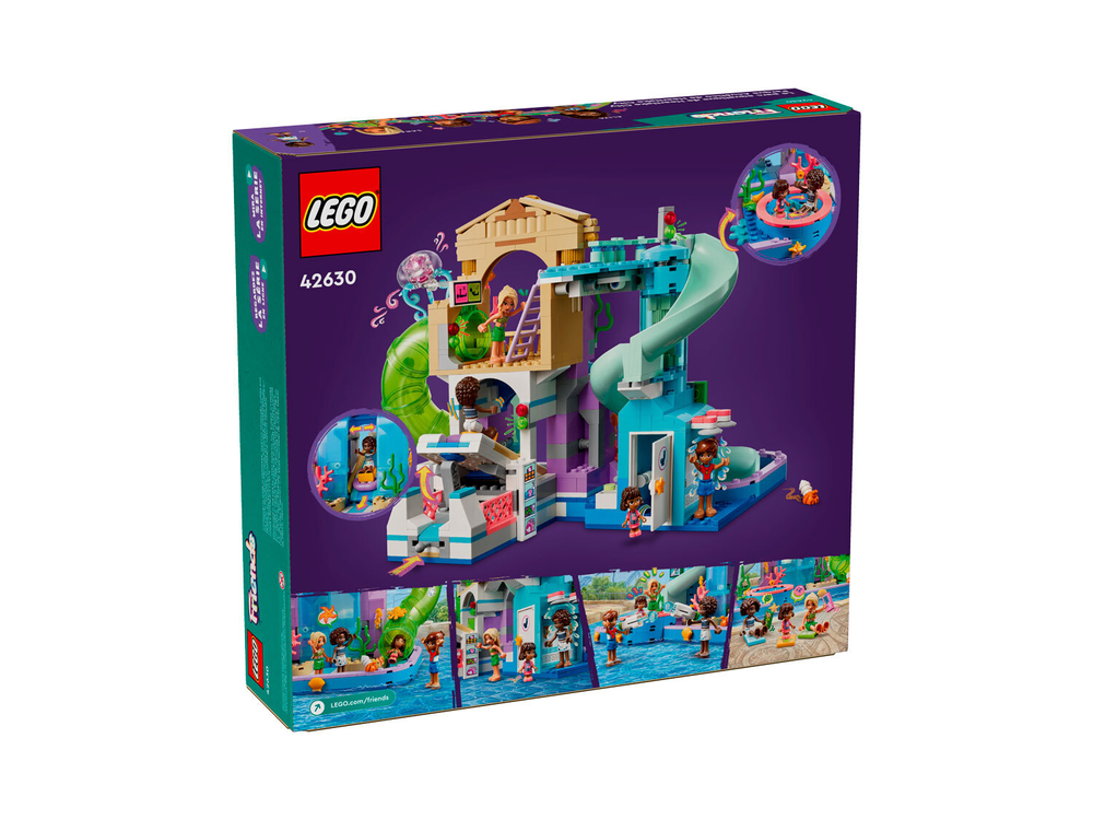 LEGO Friends 42630 «Аквапарк Хартлейк-Сити» — вышка, спуски и спасатели