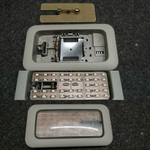 Плата в плафон салона потолка (Boxer, Jumper, Ducato 250\290) - белый 6500К