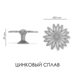 Ручка-кнопка Ф1.3, 1 шт