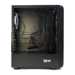 Корпус BaseTech eXtreme GFX-03, БП:600W, ATX, чёрный, 4xFRGB FAN, 2xUSB2, 1xUSB3, бок: закалённое стекло (BT-GFX-03-MESH-4F-RGB-600W)