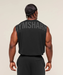 Майка GYMSHARK Power Cut Off Tank Blackout
