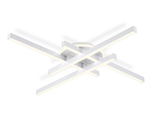 FL6281 WH белый 58W 3000K-6400K 700*700*85 (ПДУ ИК)