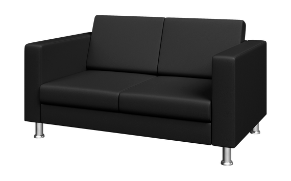 Офисный диван 2-х местный Евро 125*80*72