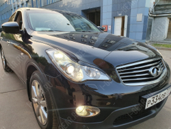 Реснички на фары Infiniti QX50, EX35, EX37, EX25