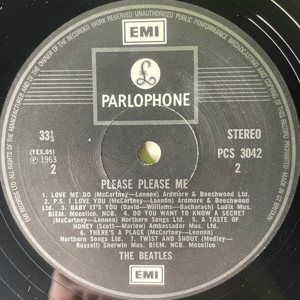 The Beatles ‎– Please Please Me (Англия 1974г.)