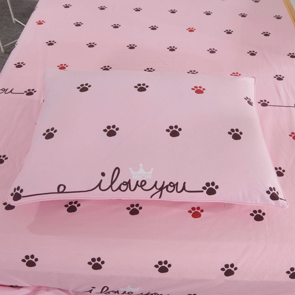 Детское постельное белье Sofi De MarkO Лапки розовое