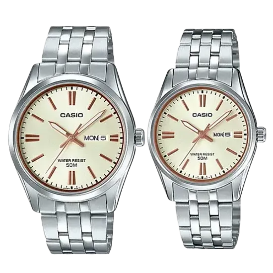 Парные часы Casio Standard: MTP-1335D-9A и LTP-1335D-9A