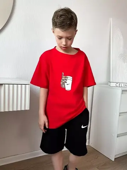 Костюм шорты с футболкой