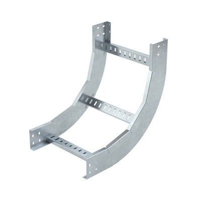 Угол вертикальный внутренний 90 градусов, 50х300, R900, в комплекте с крепежными элементами и соединительными пластинами, необходимыми для монтажа, цинк-ламельный