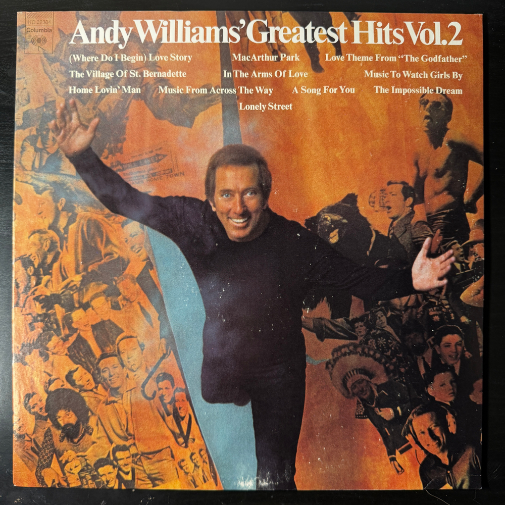 Andy Williams ‎– Andy Williams' Greatest Hits Vol. 2 (США 1973г.)
