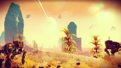 No Man's Sky. Beyond (гарнитура PS VR по желанию) (диск для PS4, полностью на русском языке)