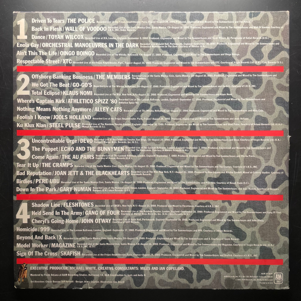 Сборник URGH! A Music War 2LP (США 1981г.)