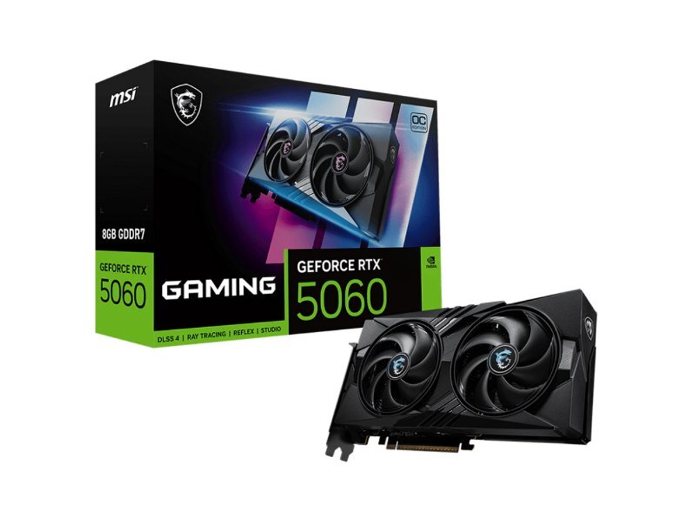 Видеокарта MSI Nvidia GeForce RTX 5060 Gaming [RTX 5060 8G GAMING OC]