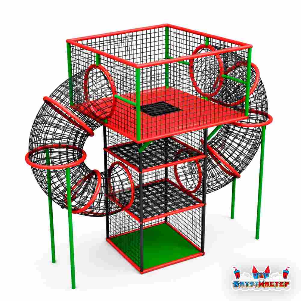 Верёвочная башня «Лесник», 5,1×2,6×4,8 м