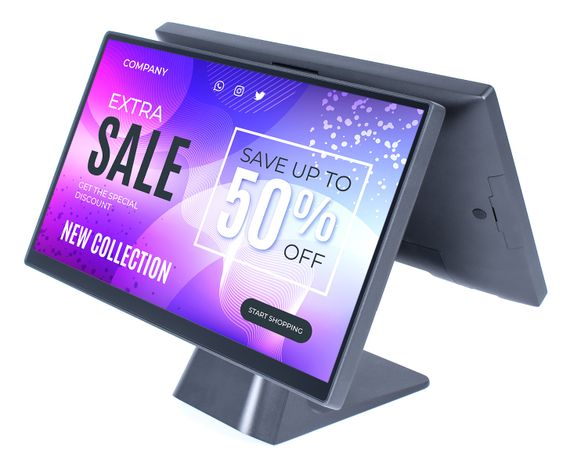 Сенсорный монитор покупателя 15.6&quot; для сенсорного моноблока POScenter Platinum Отгружается только предустановленным на моноблок