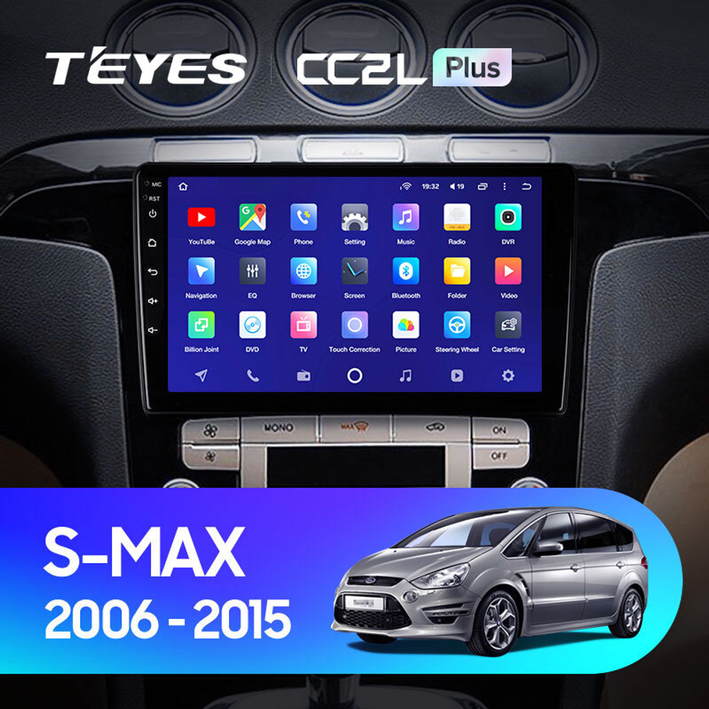 Teyes CC2L Plus 9" для Ford S-MAX 2006-2015