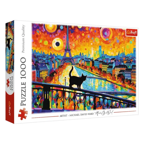 Puzzles - &quot;1000&quot; - Cat in Paris