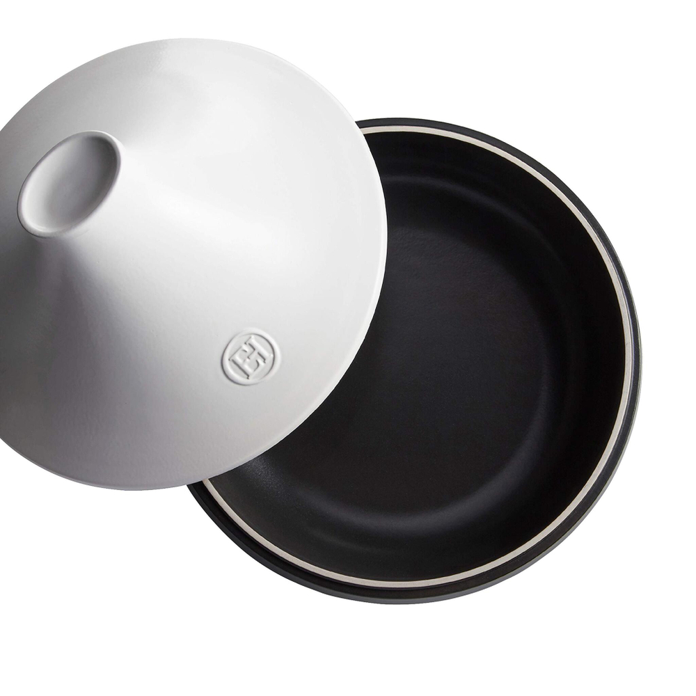 Тажин Emile Henry Delight Slate & White, 32 см