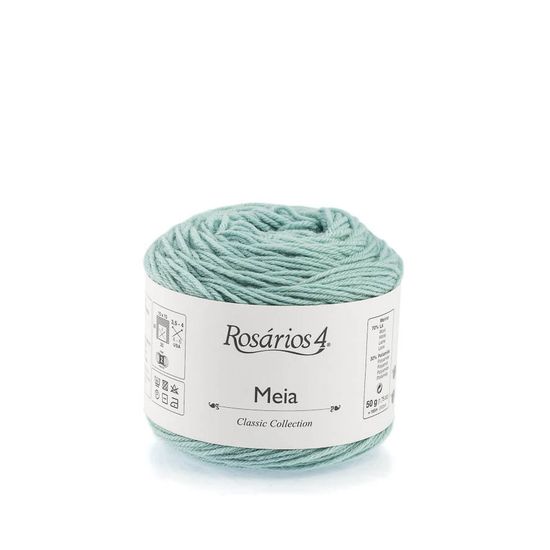 Пряжа ROSARIOS 4 Meia (70% меринос, 30% полиамид)