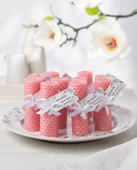 Свеча-бонбоньерка в подарок гостям