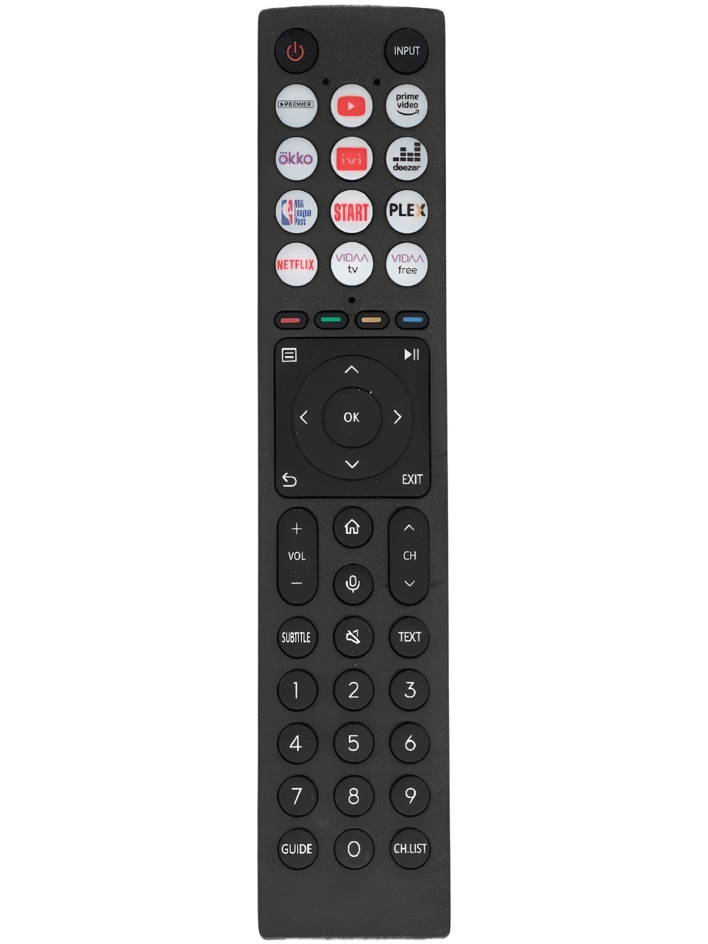 Пульт ERF6C66H с голосовой функцией для телевизора Hisense