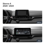 Переходная рамка магнитолы TOYOTA SIENNA 2021+ 12,3 дюймов