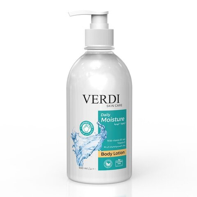 VERDI Лосьон для тела DAILY MOISTURE Ежедневное увлажнение,500мл*24