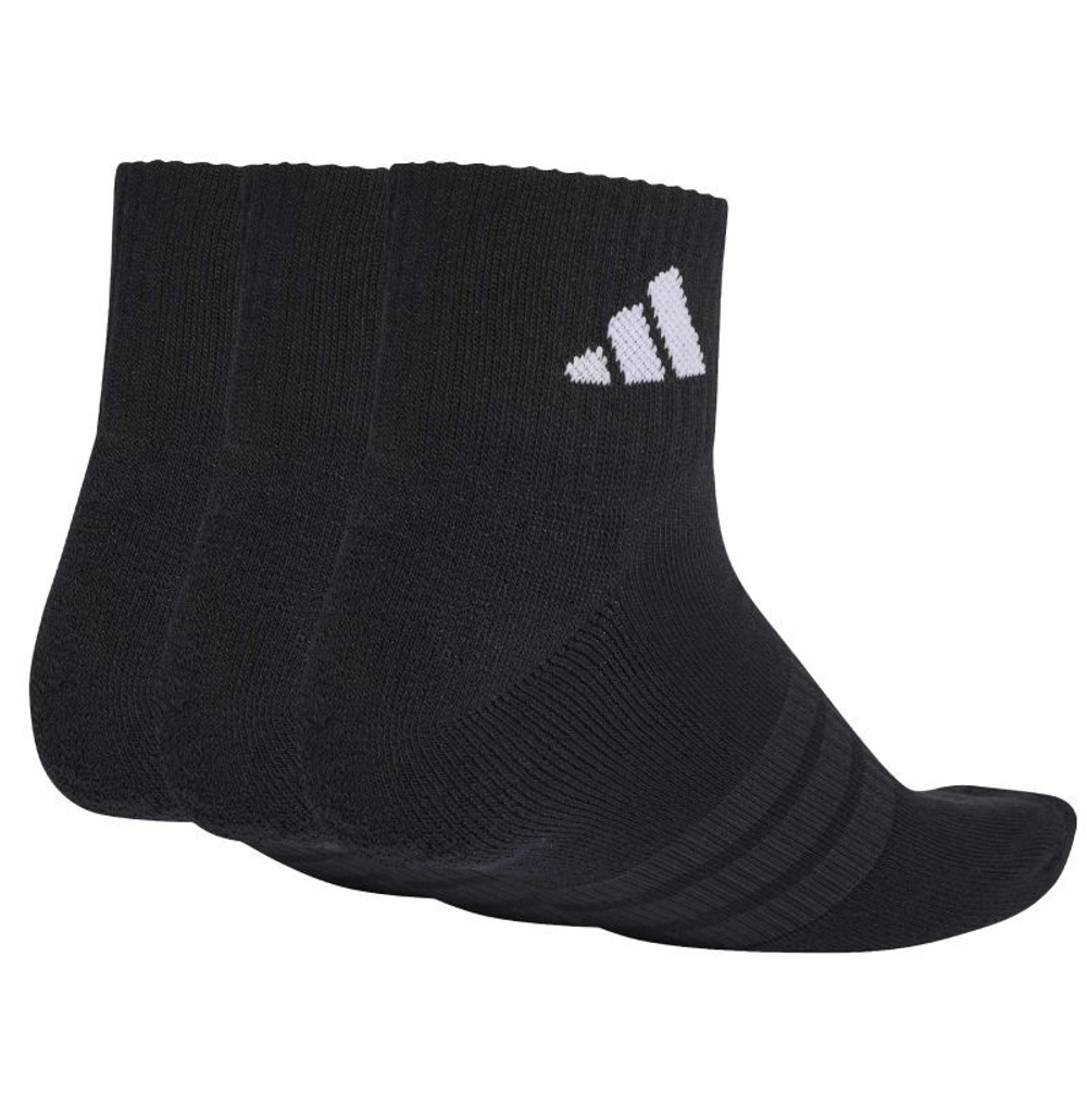Теннисные носки Adidas Cushioned Sportwear Ankle 3P - black/black/black