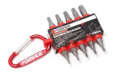 1/4''набор бит-торкс 10пр. (T 7,8,9,10,15,20,25,27,30,40-25мм) Forsage F-21032