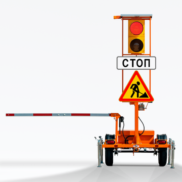 Автономная передвижная сигнальная мачта, фото №974207787