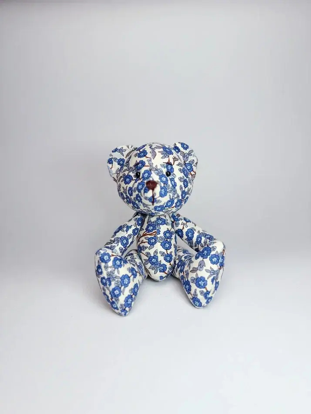 Мишка маленький Синяя пижама