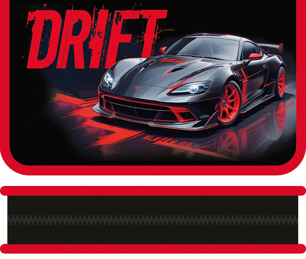 Пенал 1 секц. SOFT 190/115 "Drift on 2025" (Пчелка)