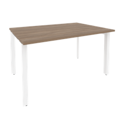 Onix Стол переговорный O.MP-PRG-1.3 Дуб Аризона/Металл Белый 1380*980*750