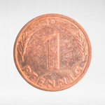 Germany, 1 Pfennig, 1971, (Munich Mint - "D"), VF