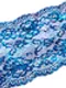 03-198 Кружево эластичное 18 см, морской бриз, синий/голубой