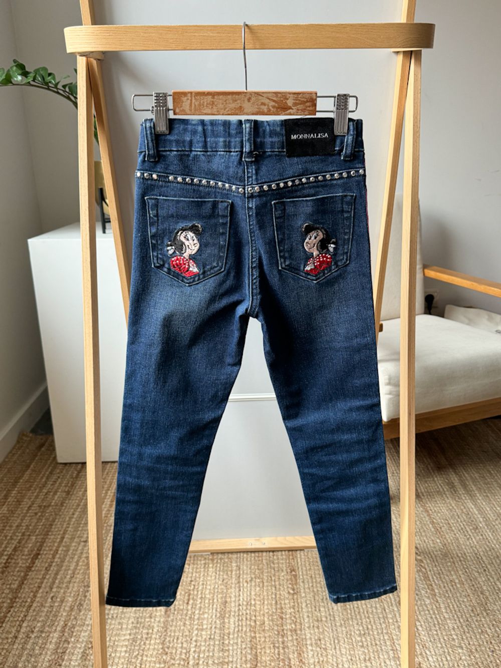 Новые джинсы Monnalisa, 116
