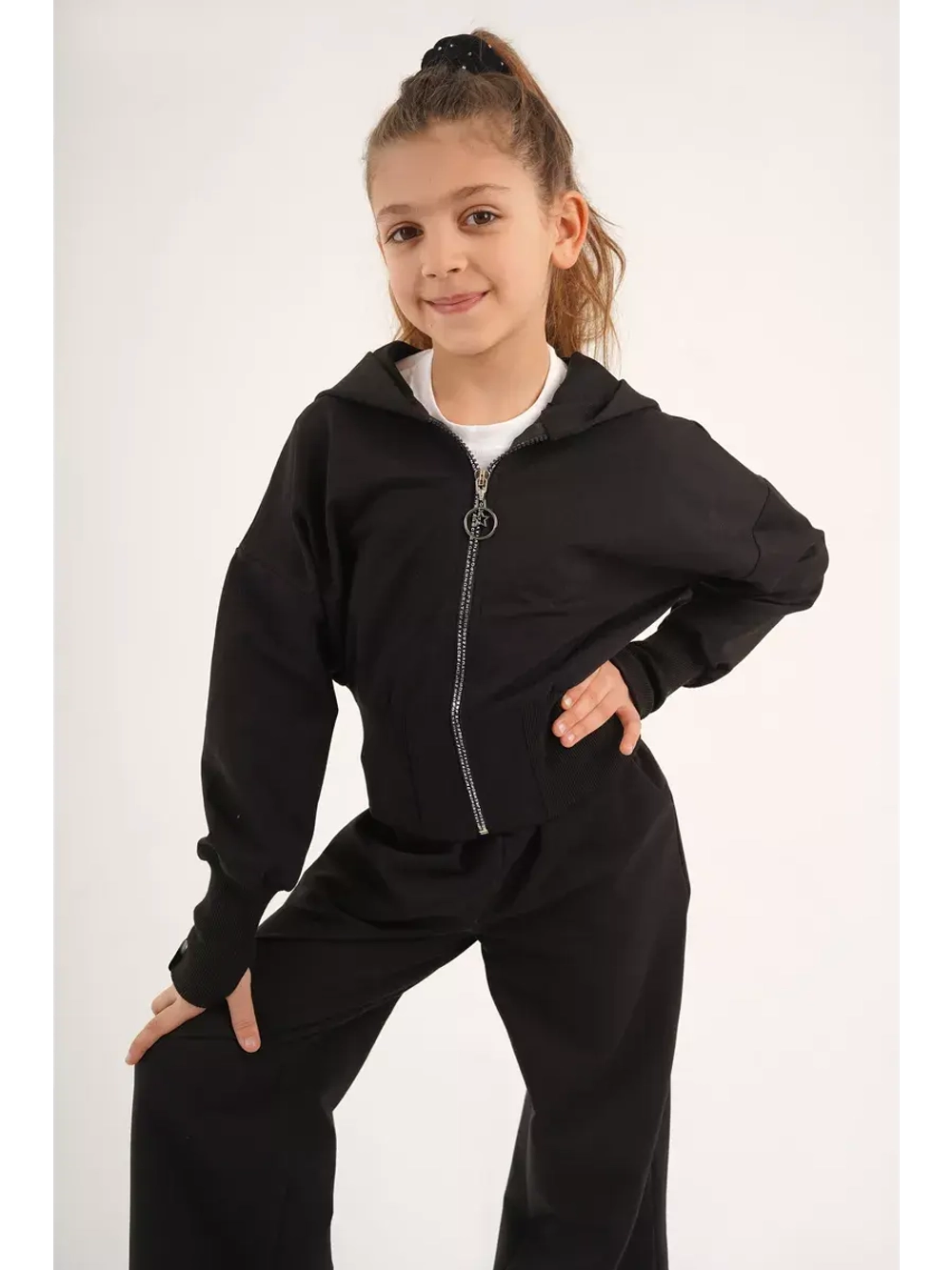 Костюм с брюками палаццо