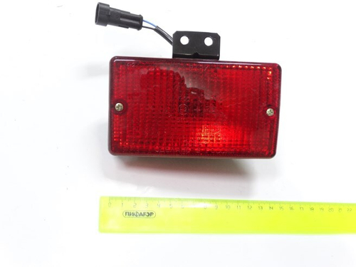 Фонарь п/туман. /Г-3309, Г-3302 NEXT (автобус)/ (243.3716-05) задний, с проводом евроразъем (ОАТ)
