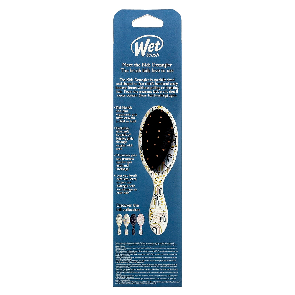 Wet Brush, Детское средство для расчесывания волос, радуга, 1 кисть