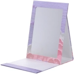 Зеркало косметическое складное «ФОРТУНА БРИ», микс 3 дизайна, луна, 18*25,5см