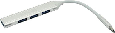 Концентратор USB хаб ExeGate DUB-3213C USB-C