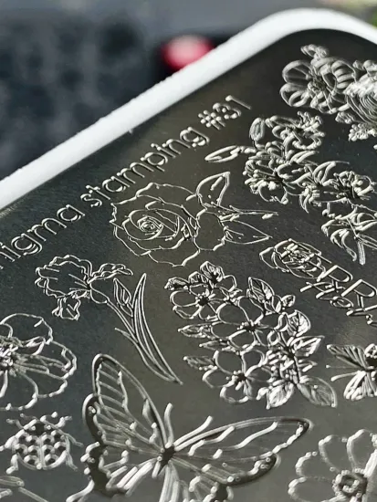 Пластина для стемпинга Enigmanic Stamping №031