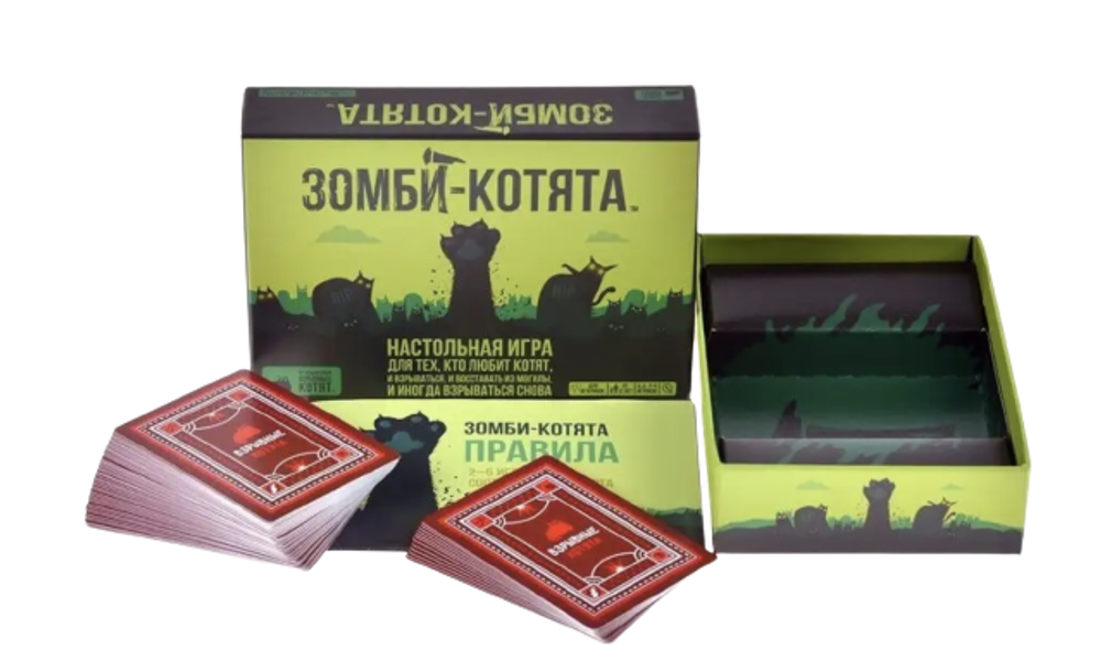 Настольная игра Зомби-котята