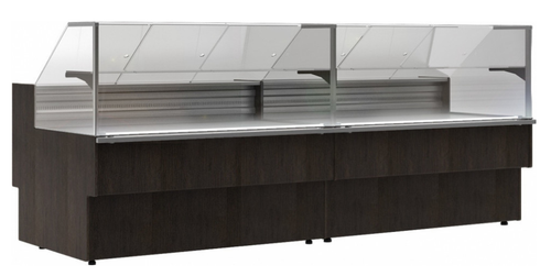 Холодильная витрина CARBOMA ВХС-2,5 BAVARIA 2 (GC110 VM 2,5-1) динамика без боковин