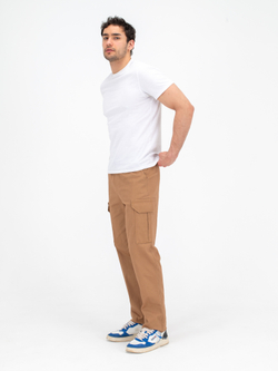 Карго джоггеры прямые. Кэиел