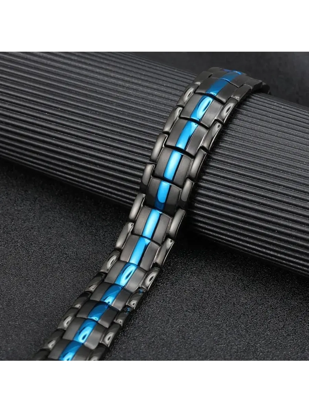 Магнитный браслет из титана с ионами германия