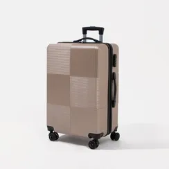 Чемодан маленький 24" кодовый замок, цвет золотой