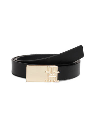 Кожаный ремень Tommy Hilfiger - черный(AW0AW16609)