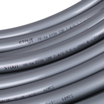 STOUT 20х2,8 PEX-a EVOH труба из сшитого полиэтилена с кислородным слоем, серая