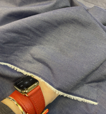 Ткань 100% хлопок-джинс тонкий  (Италия)  ш-150см   1м